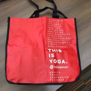 Large lululemon tote